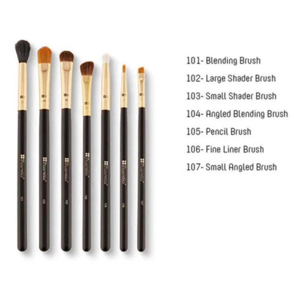 BH COSMETICS Eye Essential - 7 Piece Brush Set.